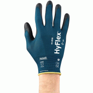 Gant HyFlex® 11-616 taille 7 bleu vert/noir EN 388:2016 catégorie EPI II nylon avec polyuréthane 12 paire ANSELL Gant HyFlex® 11-616 taille 7 bleu vert/noir EN 388:2016 catégorie EPI II nylon avec polyuréthane 12 paire ANSELL