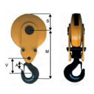 Moufle de pont roulant - 1 réa - MDP