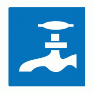 Panneau E13 - Prise d'eau potable - fluvial