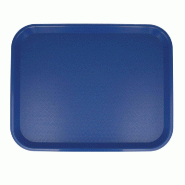 Plateau fast food bleu 35,5x45,3cm - par 1