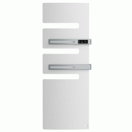 Radiateur sèche-serviettes connecté Serenis Premium mât droite 1750W Blanc Carat - Atlantic - 850437_0