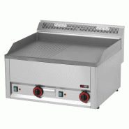 RM GASTRO Plaque de cuisson 65x48 électrique combinée sans soubassement 400 V REDFOX - FTHR 60 EL - REDFOX - 0615402555579