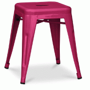 Tabouret TOLIX original Modèle H45 – Couleur Bordeaux – Reconditionnée par VESTO TOLIX CHSHB38x38MetaBord Tabouret TOLIX original Modèle H45 – Couleur Bordeaux – Reconditionnée par VESTO TOLIX CHSHB38x38MetaBord