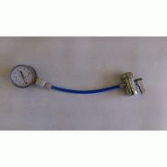 Testeur de pression d'eau - Manomètre 0-10 bars - Embout adaptable robinet Testeur de pression d'eau - Manomètre 0-10 bars - Embout adaptable robinet