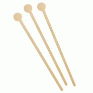 Agitateurs en bois naturel "Long drinks" 15cm - par 100