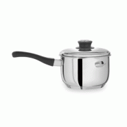 Casserole bain-marie avec couvercle inox 17 cm - 82626