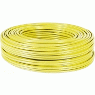 Dexlan câble multibrin s/ftp cat6 jaune - 100 m 611929