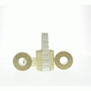 Étiquette blanche 22 x 16 mm - Prix au kg/litre/article - Boîte de 8 400