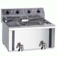 Friteuse professionnel electrique 2 cuve 10-12 lt+10-12 lt - PEF12+12B