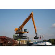 Grues portuaires - capacité de levage allant jusqu’à 40 tonnes