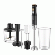 Mixeur Plongeant 6 En 1 - Sencor - Shb 6442bk - 1200 W - Technologie Titanium Quadblade - Noir - 8590669346288 Mixeur Plongeant 6 En 1 - Sencor - Shb 6442bk - 1200 W - Technologie Titanium Quadblade - Noir - 8590669346288