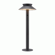 Nordlux Potelet_ASL JUSTINA Solar Métal Anthracite, H.60 - IP44 - SolarLed / Extérieur - gris métal 5704924017575