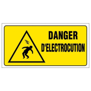 Panneaux rigides 960x480 mm jaune avertissements dangers - PNGPSC-NV15/DGEC_0