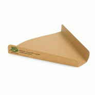 Papstar 80 plateaux à pizza, carton pure 2,5 cm x 17,1 cm x 18,3 cm marron 100% Fair extra grand - marron 87258