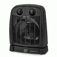 Radiateur soufflant Emerio 2000 W – Jusqu’à 20 m² – 2 niveaux de chauffe – Oscillation – Fonction ventilation – FH-111910.2 - noir 7333282033231