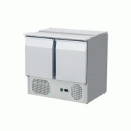 Saladette professionnel 2 portes positive statique avec ouverture p... - PTHS900