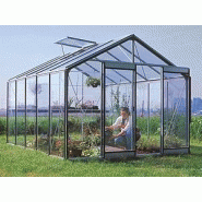 Serre promo 2 verre trempé 3,06 m x 3,71 m 11,35 m² réf r305hb-p