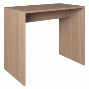 Table de présentation Vertigo noyer 90x50x76cm