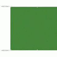 VidaXL Auvent vertical Vert clair 100x1200 cm Tissu oxford Modèle Terrasse Altair Plus - 148310