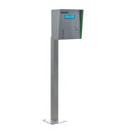 Zlcd - borne de paiement parking - hub parking - avec lecteur de proximité et de code-barres