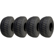 15x6.00-6 Grass Tyres 4ply Turf Ride on Lawnmower Wanda P332 Tubeless (Set of 4) 15x6.00-6 Grass Tyres 4ply Turf Ride on Lawnmower Wanda P332 Tubeless (Set of 4)