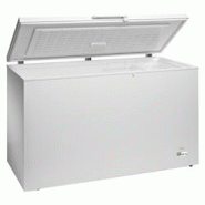 A.C.L - Congélateur Bahut Série Jubilé 376L, Finition extérieure laquée blanche, Évaporateur statique, Dégivrage manuel, Thermostat réglable. A.C.L - Congélateur Bahut Série Jubilé 376L, Finition extérieure laquée blanche, Évaporateur statique, Dégivrage manuel, Thermostat réglable.