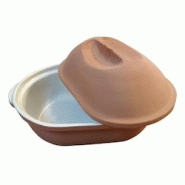 BAUMALU B Terrine saveur / Cocotte à rôtir 37,5x24x20 cm en - Marron Ovale Terre Cuite Baumalu 37.5x24.5 cm - marron faïence 4055745308559 BAUMALU B Terrine saveur / Cocotte à rôtir 37,5x24x20 cm en - Marron Ovale Terre Cuite Baumalu 37.5x24.5 cm - marron faïence 4055745308559