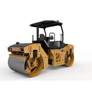 Cb7 tambour plein - rouleau tandem vibrant - caterpillar - compacteur de 7t