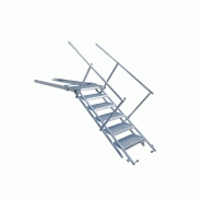 Escalier escamotable pour camion poids lourds