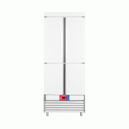 Gasfrit – Armoire réfrigérée 4 portes en acier inoxydable, tropicalisée classe D. 1360 × 700 × 2050 mm - gris inox e9003