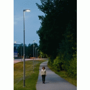 Luminaire d'éclairage public Evolume 1 740 CLO nocturne 2 - LED 62W 6300lm - Aluminium - Hauteur conseillée 8m_1