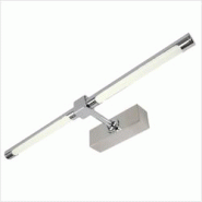 Papuq Applique murale LED 12W pour éclairer tableaux, miroirs et murs, lumière neutre 4000K, finition chrome brillant, 52 cm. - argenté 8436613830475 Papuq Applique murale LED 12W pour éclairer tableaux, miroirs et murs, lumière neutre 4000K, finition chrome brillant, 52 cm. - argenté 8436613830475