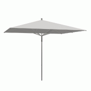 Parasol pour terrasse Pro Moorea rect.250x200cm - armature+toile+housse-grès