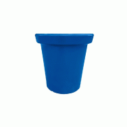 PLAST'UP ROTOMOULAGE Pot de fleurs rond xxl delight 200l - BLEU - bleu 0750122556106