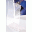 Support plexiglass incline