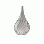 Bonetti Illumina Pluvia Verre borosilicate pyrex gris diamètre 20 H.37 d.20 BL264-VT-DM20-GR - gris 8050713217730