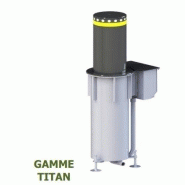 Borne escamotable fixe et automatique - Réduction des nuisances sonores - Motorisation électrique - CITINNOV gamme TITAN_1