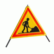 C2380048- tripode pliable signalisation de chantier