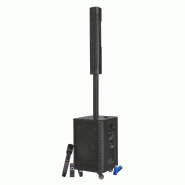 Colonne Karaoké professionnel karma band sl  autonome 400W USB bluetooth micro sans fil télécommande + clé usb 32 gigas - 3666638034045