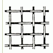 Grillage ondulé - diam 2000 x 1000 mm