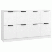 Helloshop26 - Buffet bahut commode armoire meuble de rangement organisateur cuisine salle de séjour salons lot de 2 60 x 30 x 70 cm 02_0036670 - 3000 Helloshop26 - Buffet bahut commode armoire meuble de rangement organisateur cuisine salle de séjour salons lot de 2 60 x 30 x 70 cm 02_0036670 - 3000