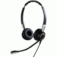 Jabra BIZ 2400 II Casque Avec fil Arceau Bureau/Centre d'appels Noir, Argent