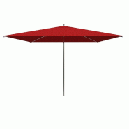 Parasol pour terrasse Pro Ouessant rect.200x300cm armature+toile+housse bordeaux