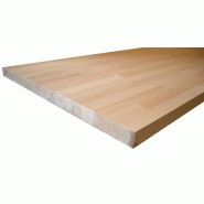 Plateau établi en bois hêtre 1200x600 épaisseur 40 mm - 4704437
