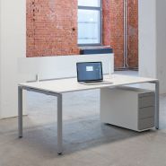 Tibas - bureau droit - haworth - adaptable Tibas - bureau droit - haworth - adaptable
