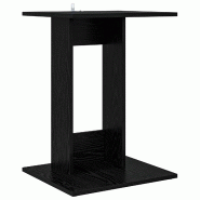 VidaXL Table d'appoint Chêne noir 45 x 40 x 62,5 cm Bois d'ingénierie Modèle Terrasse Eclipse Prime - 8000349