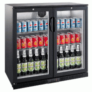 Arrière bar réfrigéré avec 2 portes battantes L.900mm CUISTANCE