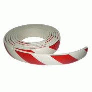 Bande de protection mousse NBR adhésive 5 m 10 mm - Rouge / Blanc