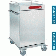 Chariot neutre isolé pour repas, 10 gn 2/1 neutres gn 2/1 - CNS10 Chariot neutre isolé pour repas, 10 gn 2/1 neutres gn 2/1 - CNS10