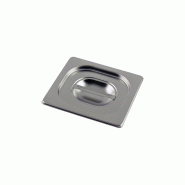 Couvercle Comas Gastronorm GN 1/6 CM.17,6X16,2 po en acier inoxydable 18/10 - Acier inoxydable 18/10 8425734106354